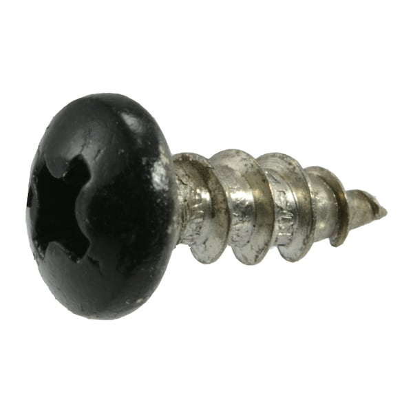 Midwest Fastener Sheet Metal Screw, #10 x 1/2 in, Painted 18-8 Stainless Steel Pan Head Phillips Drive, 100 PK 09101 - main